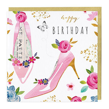 Card Happy Birthday Heels